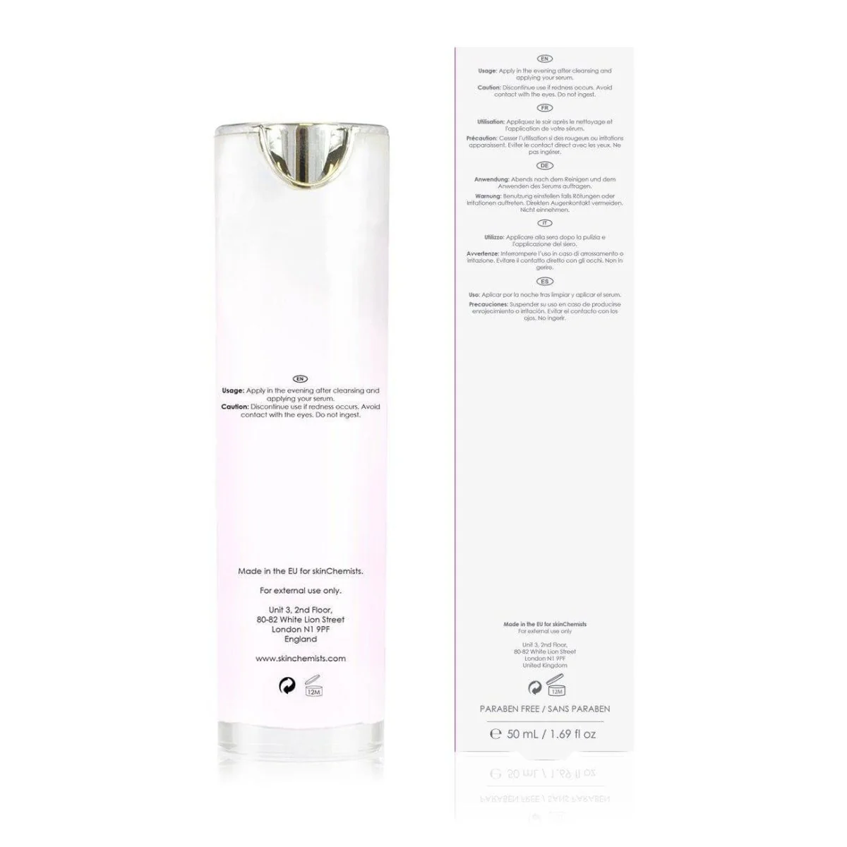 skinChemists Rose Quartz Mineral Night Moisturiser 50ml - Image 3