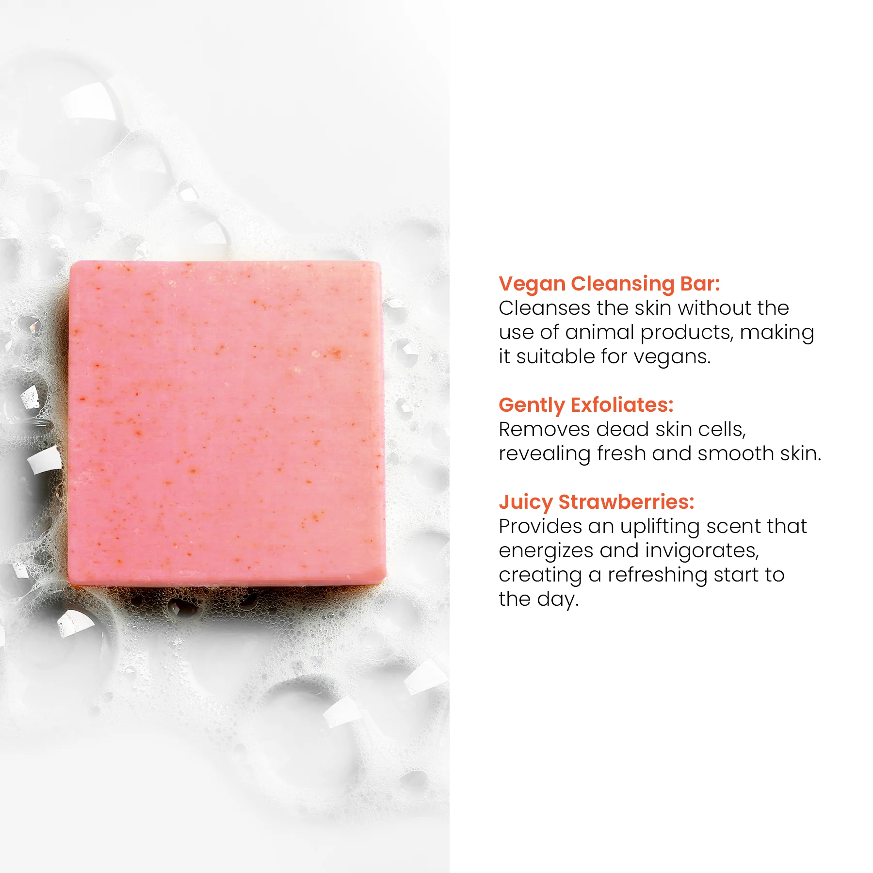 skinChemists SP Rose Facial Cleansing Soap 100g - Image 2