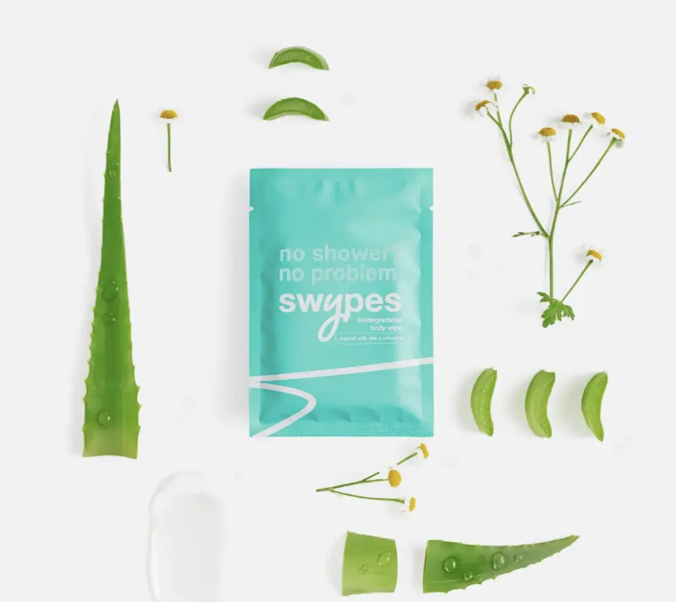 Swypes 100% Biodegradable All-Over Body Wipes - 15 Per Pack - Image 7