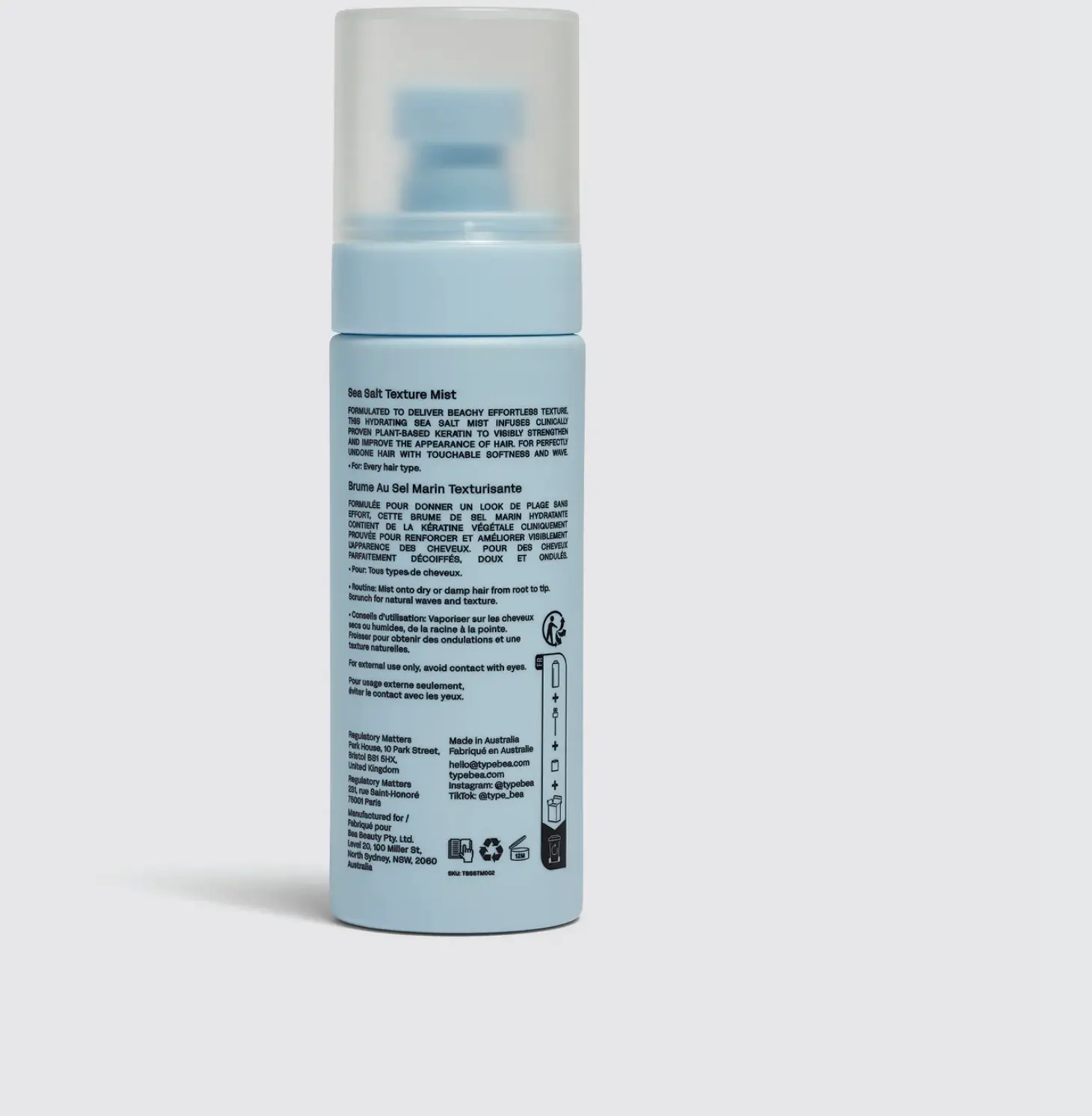 TYPEBEA S.2 Sea Salt Texture Mist - Image 5
