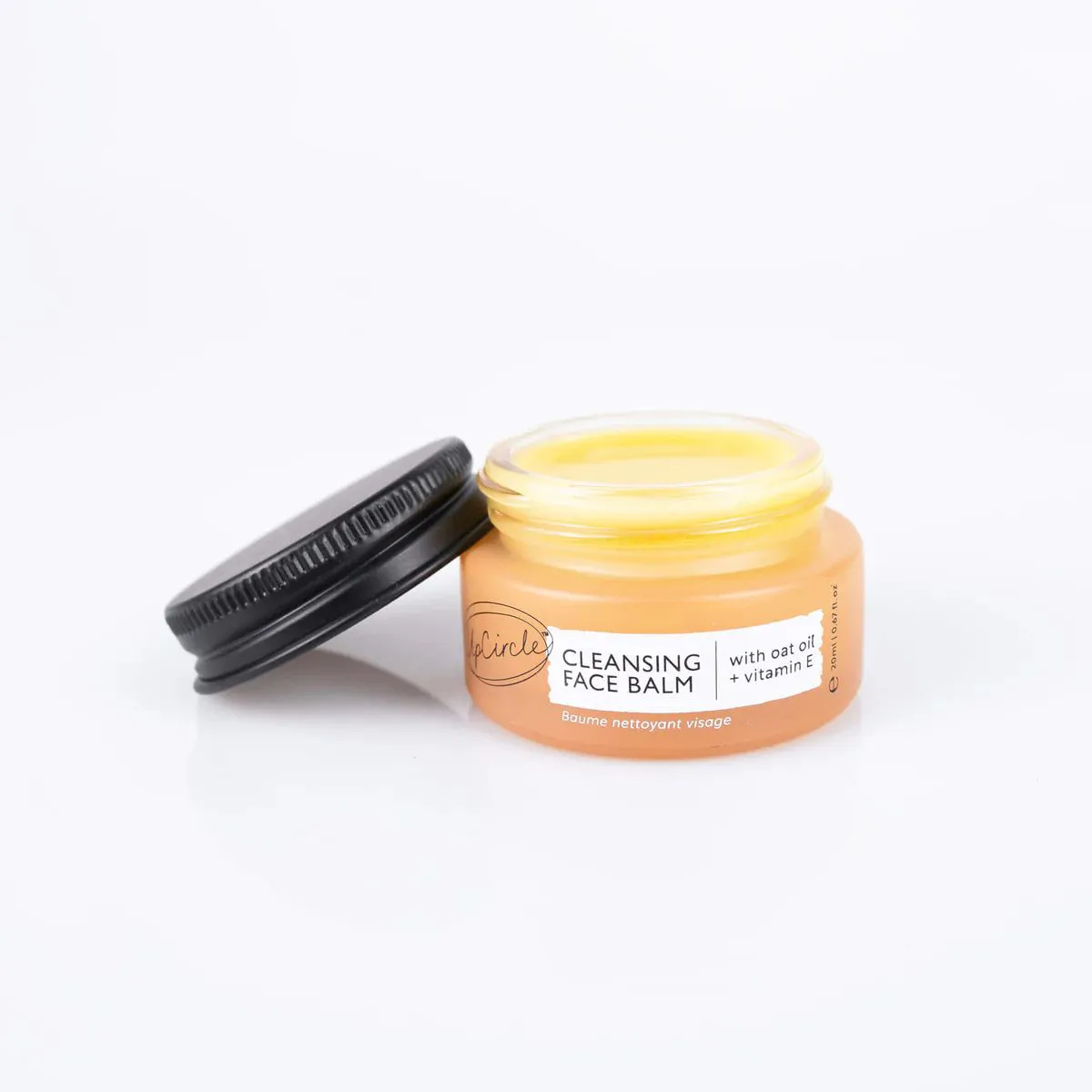 Upcircle Cleansing Face Balm with Oat Oil and Apricot Powder - Travel Size - Image 2