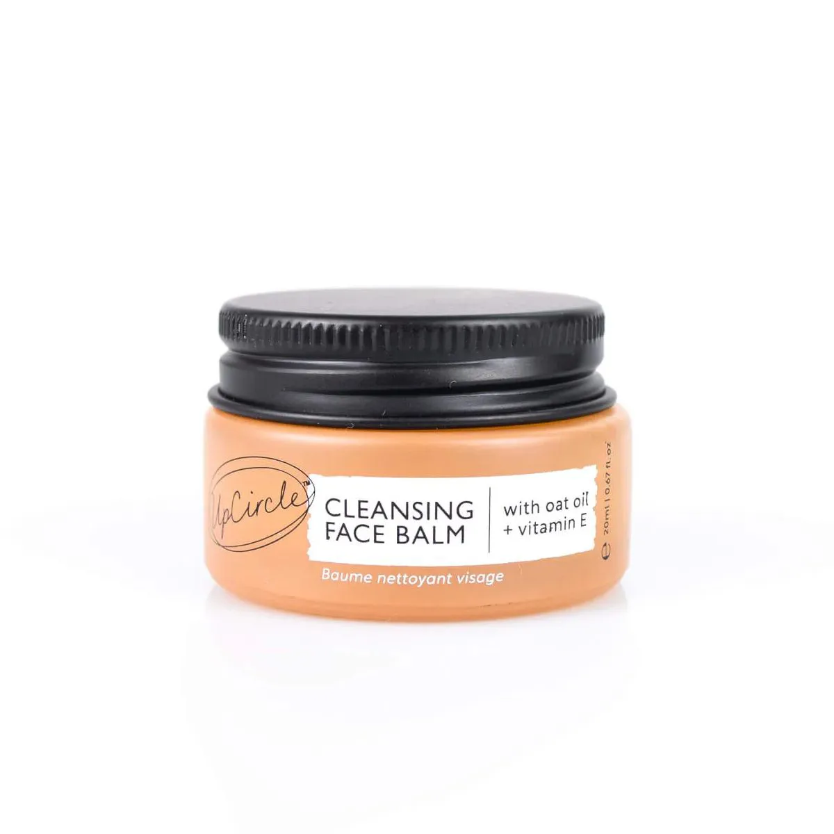 Upcircle Cleansing Face Balm with Oat Oil and Apricot Powder - Travel Size - Image 3