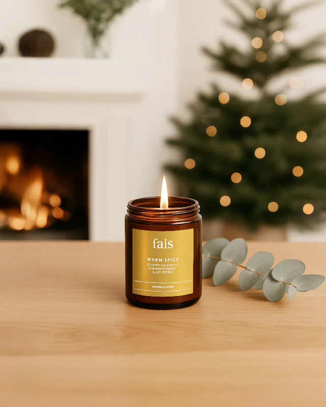 Fais Warm Spice Candle - Cinnamon + Clove + Black Pepper - Image 3