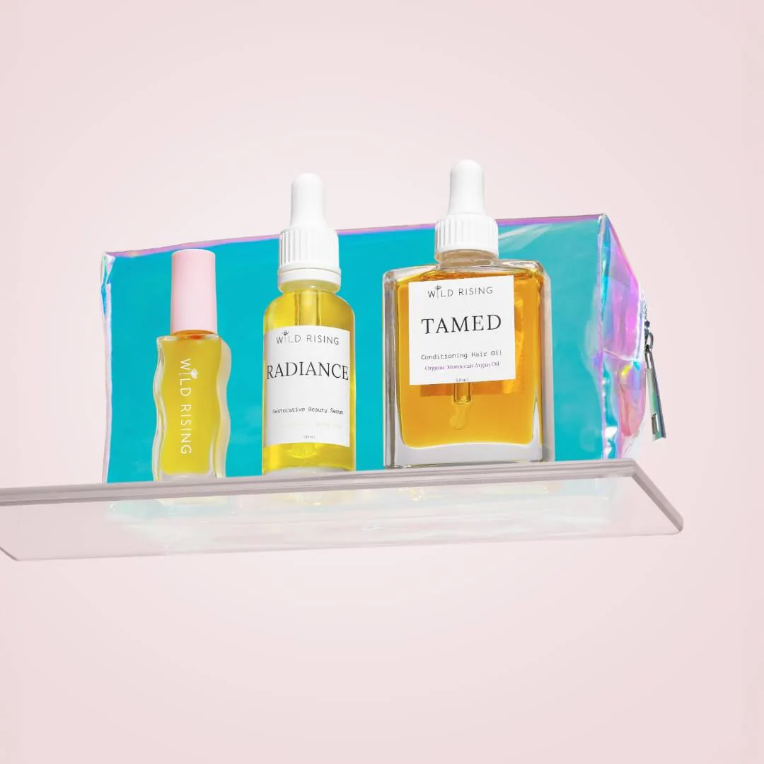 Wild Rising Skincare - 'Oil Be Your Best Self' Beauty Gift Set