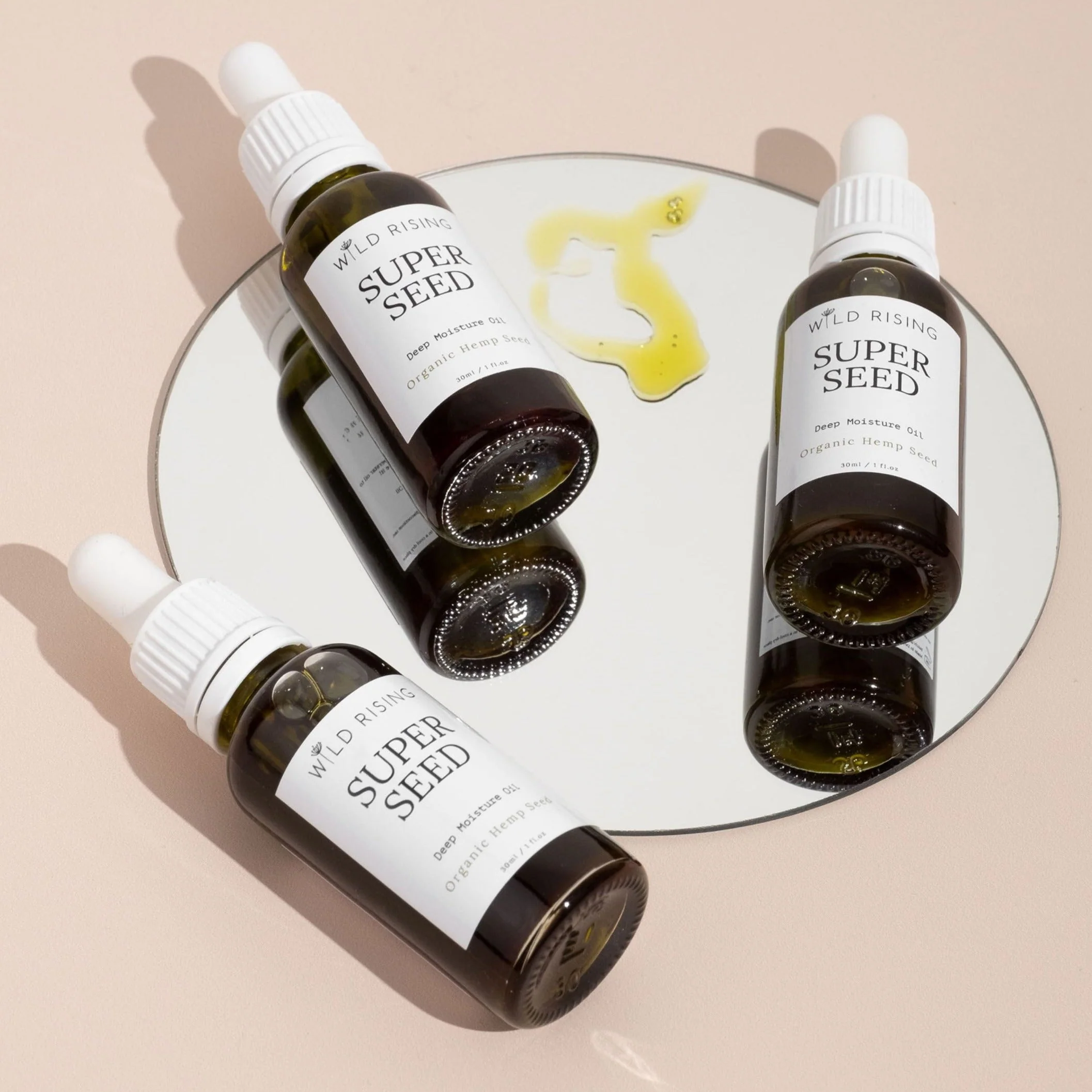 Wild Rising Skincare - Super Seed (Hemp) Face Oil Mini 5ml - Image 3