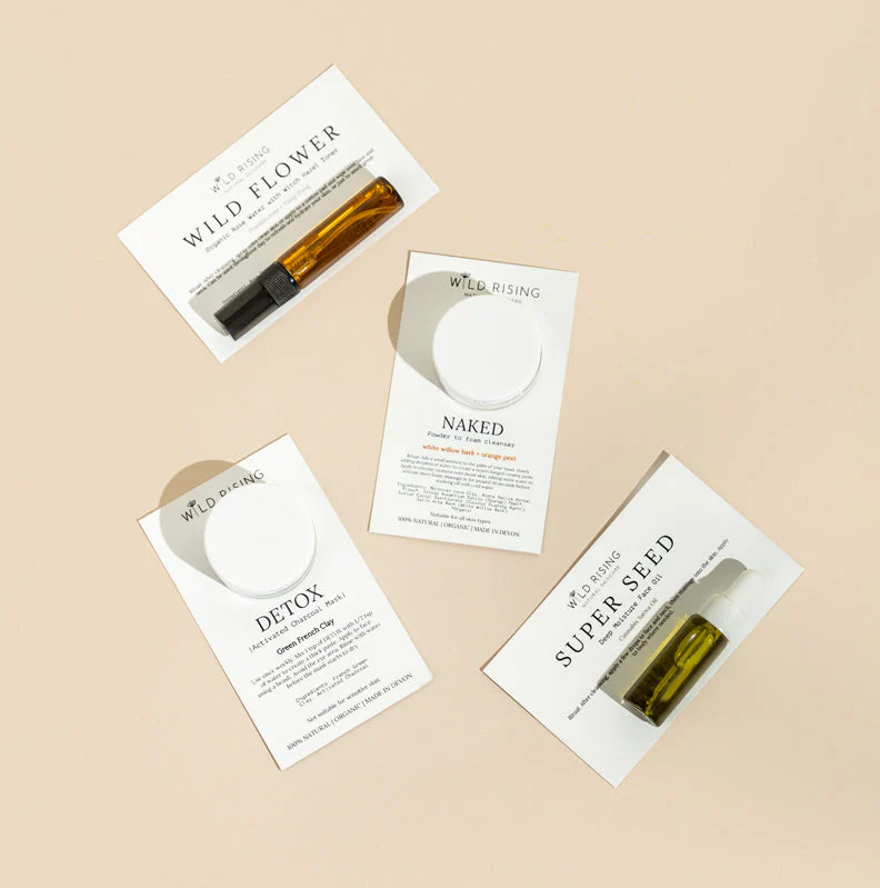 Wild Rising Skincare - Teenage Skin Acne Miniatures Set