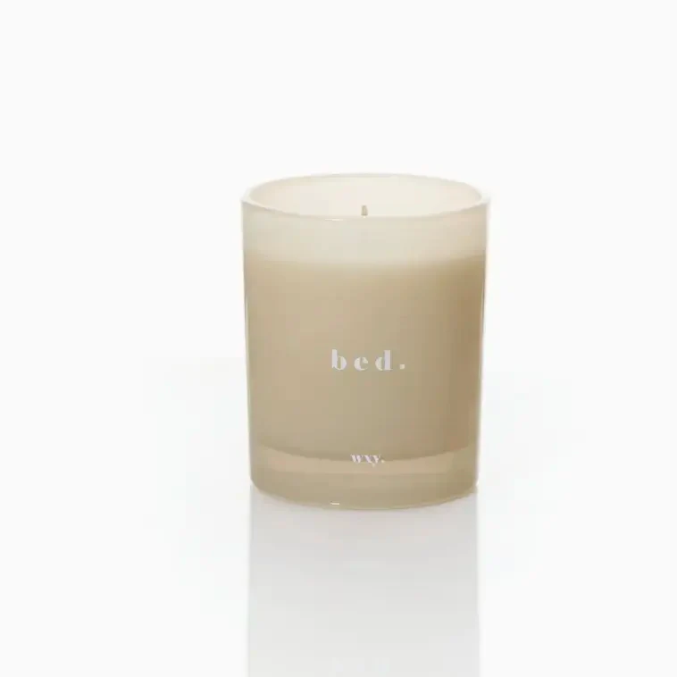 wxy. Bed Warm Musk + Black Vanilla Candle 7oz - Image 3