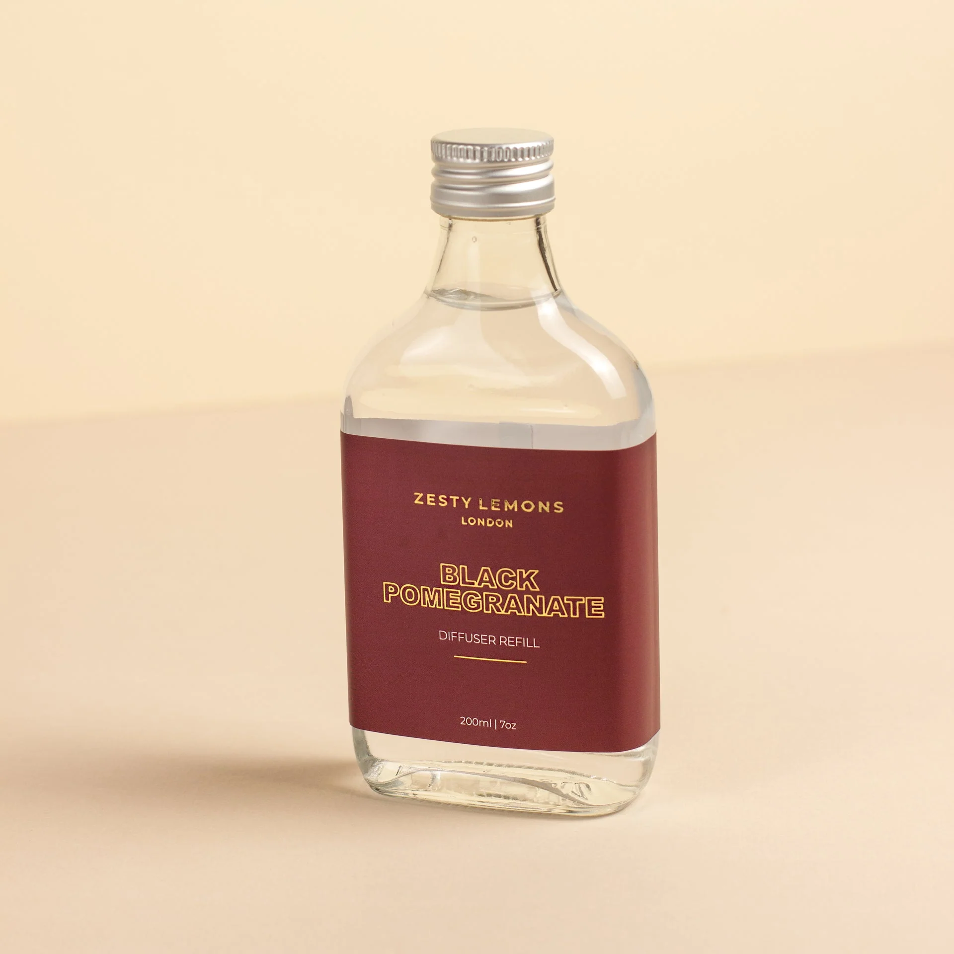 Zesty Lemons Black Pomegranate: 200ml Diffuser Refill