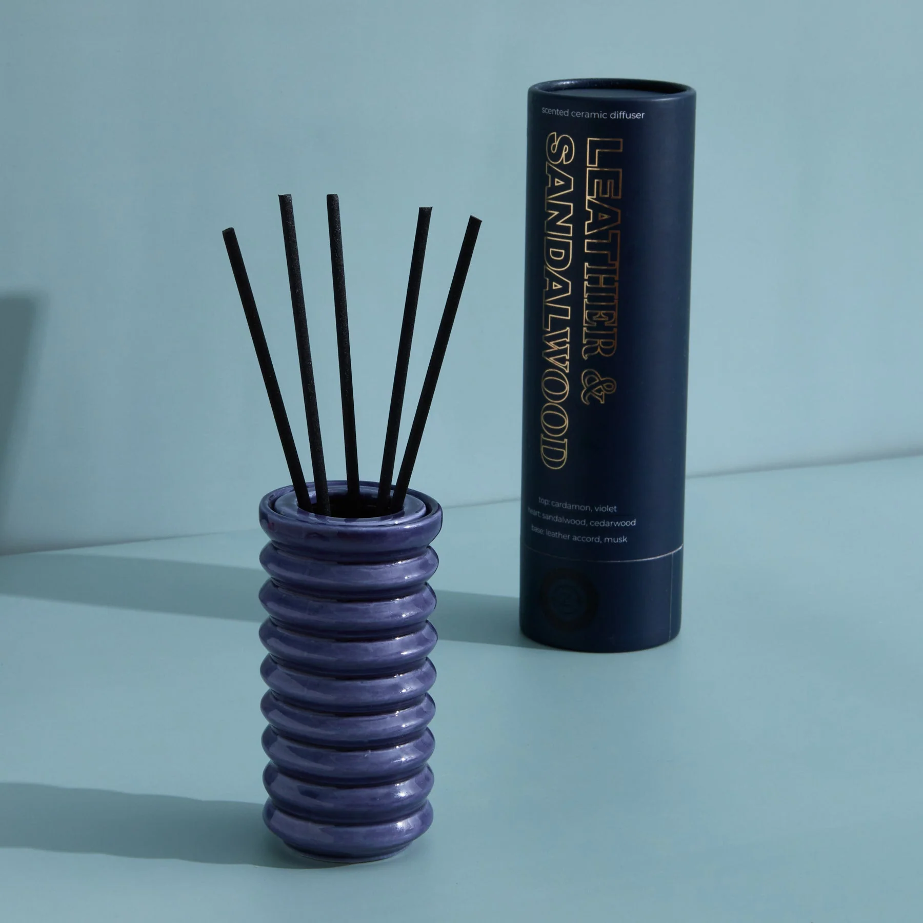 Zesty Lemons Contemporary Kiln Navy Diffuser
