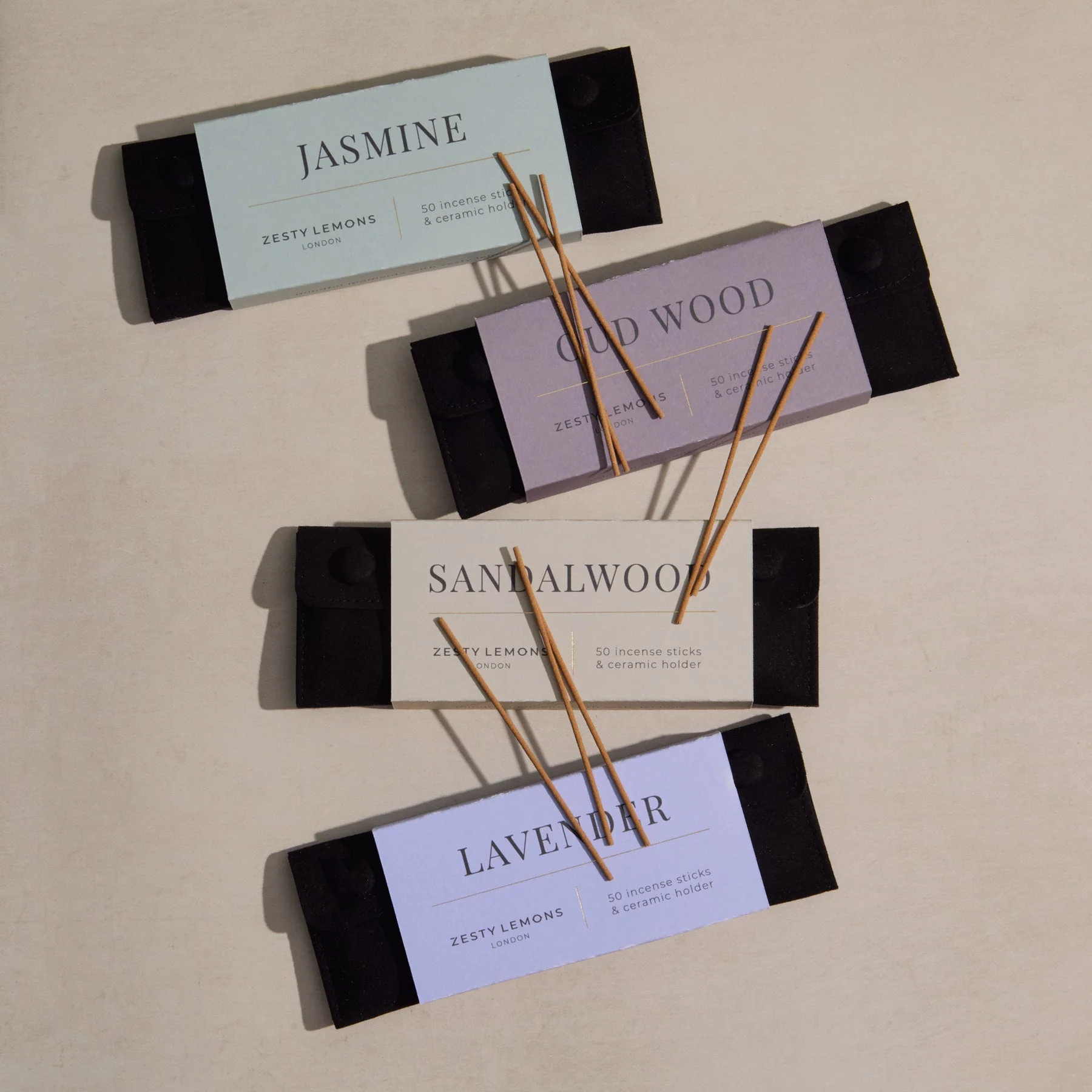 Zesty Lemons Mindfulness Incense - Oud Wood - Image 5