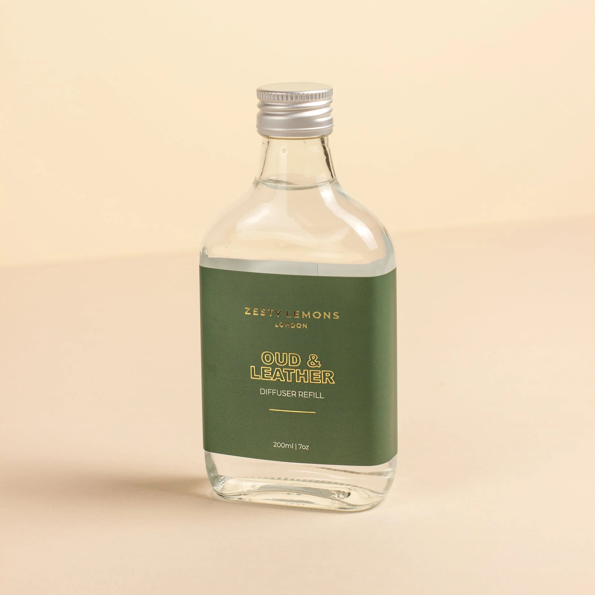 Zesty Lemons Oud & Leather: 200ml Diffuser Refill - Image 2